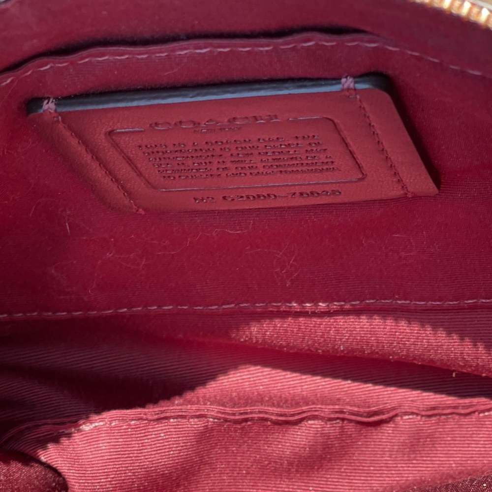 Gently used Coach bag. Tan. - Picture 12 of 14